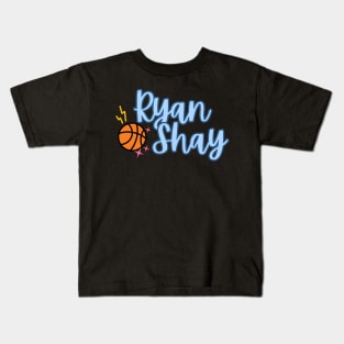 Ryan Shay Basketball - The Right Move Kids T-Shirt